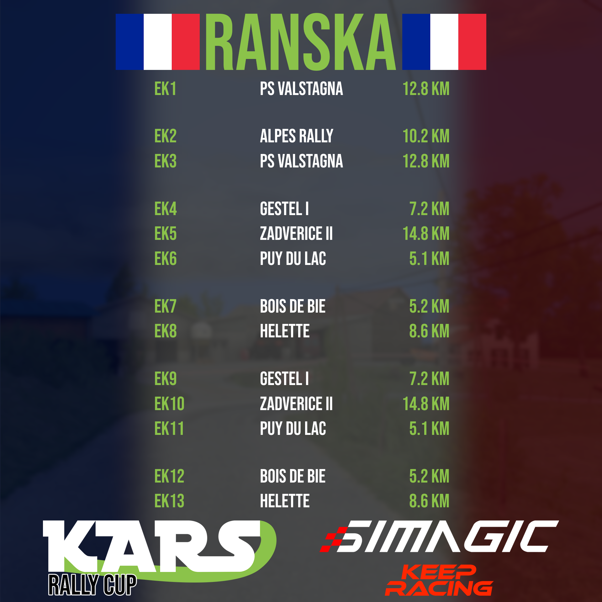 KARSSimagicRallyCupRanskaTiekirja